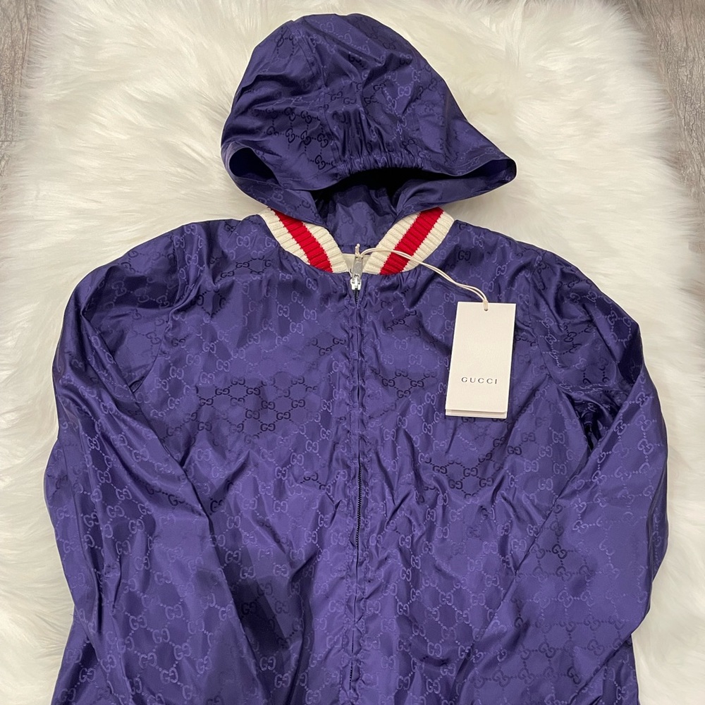 Gucci GG big kids raincoat